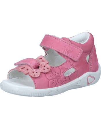 Buty dziecięce zapinane na rzep KangaROOS normalna tęgość kolor: różowy