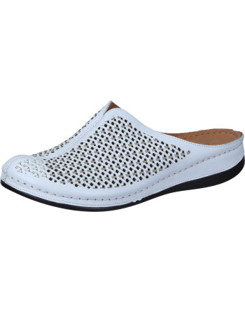 Buty damskie wsuwane Comfortabel Tęgość G kolor: biały