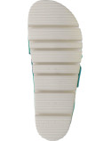 Buty damskie wsuwane Manitu normalna tęgość kolor: biały