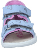 Buty dziecięce zapinane na rzep Pepino Tęgość M kolor: niebieski