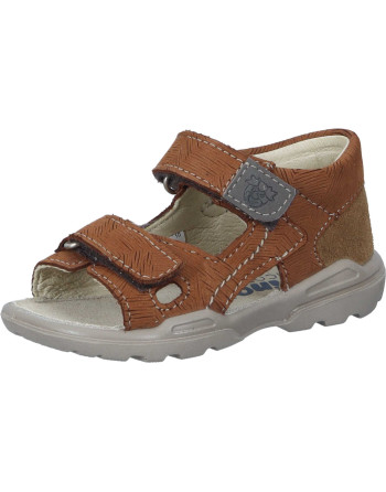 Buty dziecięce zapinane na rzep Pepino Tęgość M kolor: brązowy