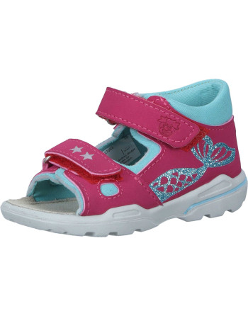 Buty dziecięce zapinane na rzep Pepino Tęgość M kolor: różowy