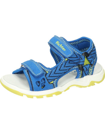 Buty dziecięce zapinane na rzep KangaROOS normalna tęgość kolor: niebieski