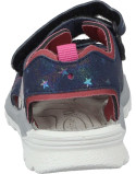 Buty dziecięce zapinane na rzep Manitu buty domowe normalna tęgość kolor: jasnoszary