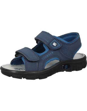 Buty dziecięce zapinane na rzep Richter normalna tęgość kolor: niebieski