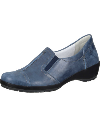 Buty damskie sznurowane Rieker Tęgość G kolor: jasnoniebieski