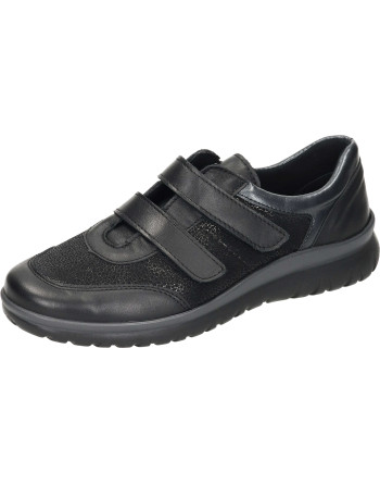 Buty damskie zapinane na rzep Comfortabel Tęgość G kolor: czarny