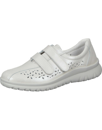 Buty damskie zapinane na rzep Comfortabel Tęgość G kolor: biały