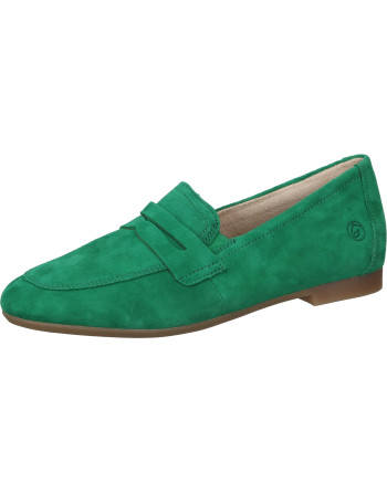 Buty damskie wsuwane Remonte Tęgość F kolor: zielony
