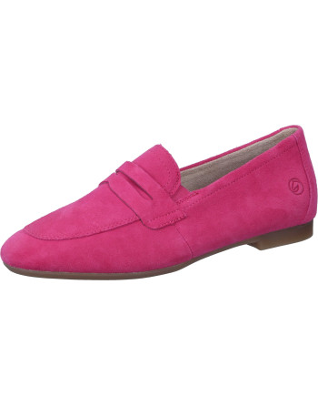 Buty damskie wsuwane Remonte Tęgość F kolor: różowy