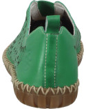 Buty damskie zapinane na rzep Dr. Brinkmann normalna tęgość kolor: zielony