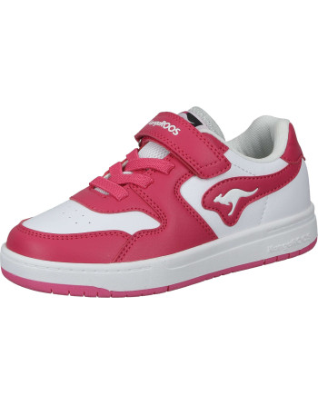 Buty dziecięce zapinane na rzep KangaROOS normalna tęgość kolor: różowy