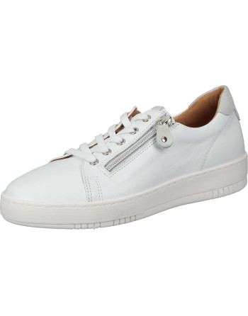 Buty damskie zapinane na zamek Comfortabel Tęgość H kolor: biały