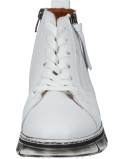 Buty damskie zapinane na rzep Manitu normalna tęgość kolor: biały
