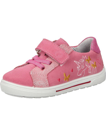 Buty dziecięce zapinane na rzep Ricosta Tęgość M kolor: rosa