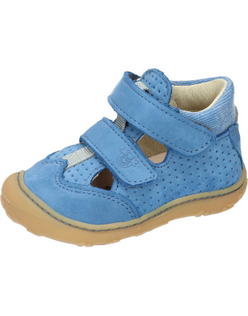 Buty dziecięce zapinane na rzep Pepino Tęgość M kolor: niebieski