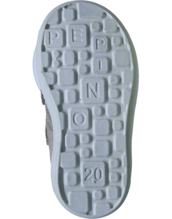 Buty dziecięce zapinane na rzep Pepino Tęgość M kolor: beżowy