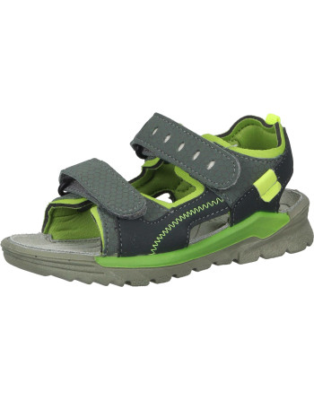 Buty dziecięce zapinane na rzep Ricosta Tęgość M kolor: zielony