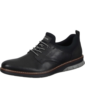Buty męskie wsuwane Rieker Tęgość G 1/2 kolor: czarny