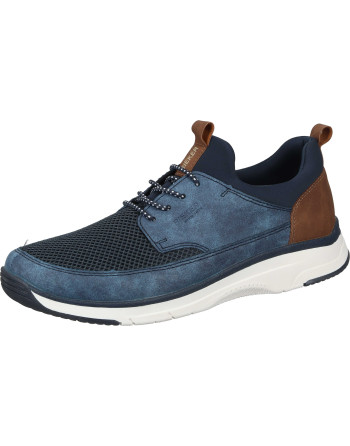 Buty męskie wsuwane Rieker Tęgość G 1/2 kolor: niebieski